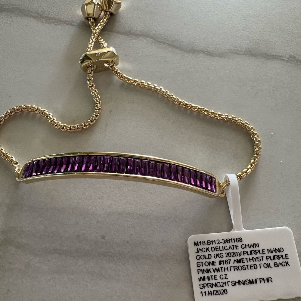 Kendra Scott Jack gold Bracelet- NWT - Picture 2 of 4